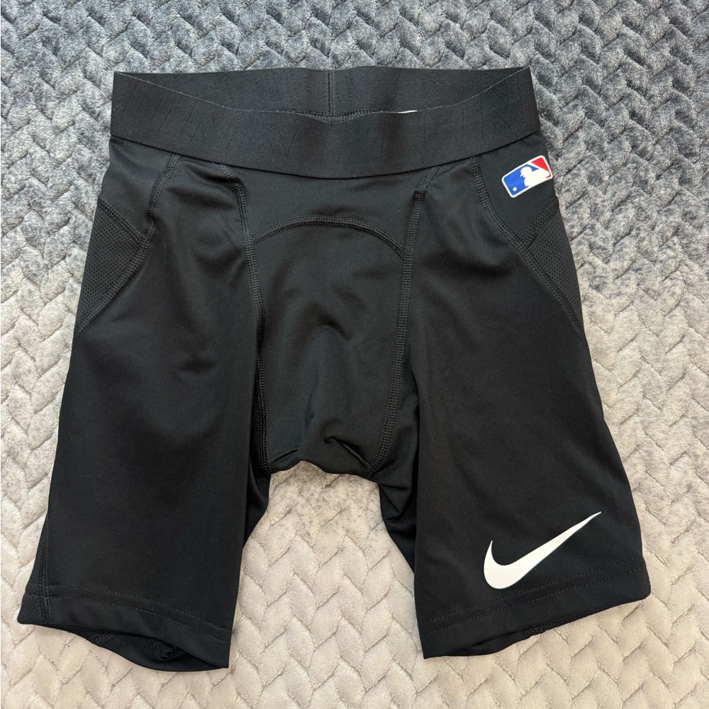 Nike Pro Shorts Boys S Black Hyperstrong Pro Slider Compression Shorts Baseball